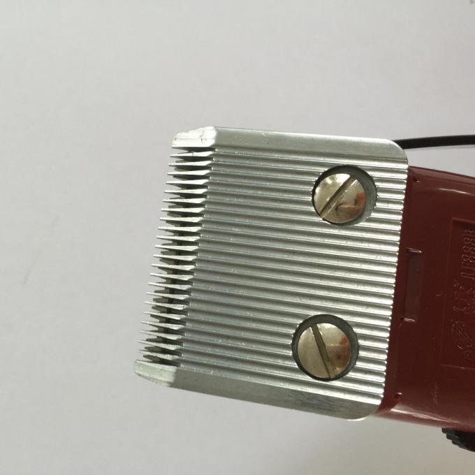 Άσπρη κόκκινη τέμνουσα λεπίδα μετάλλων ανοξείδωτου κουρευτών ζώων τρίχας RF888B ηλεκτρική υπέρ