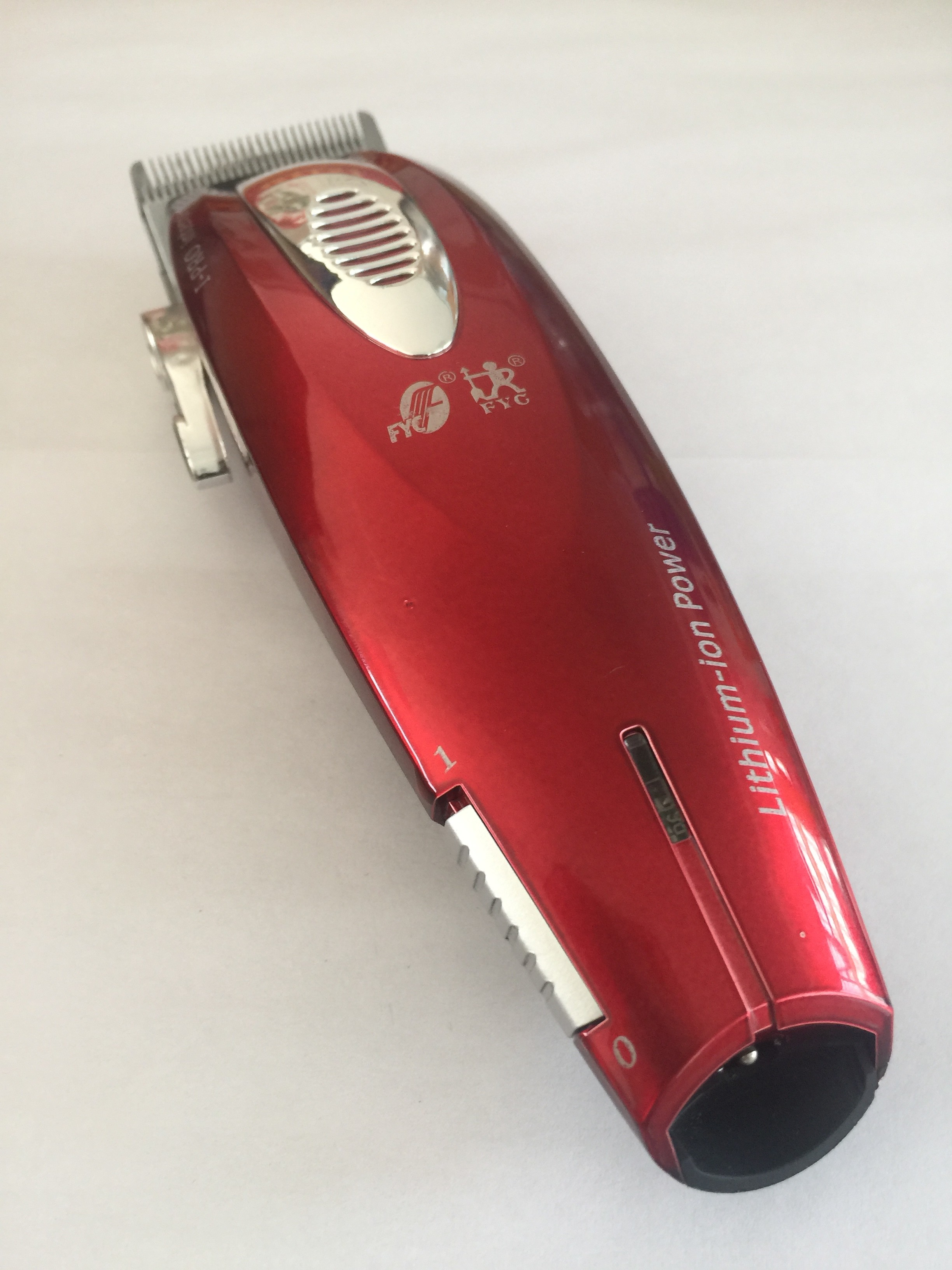 Red Baby Hair Clipper Complete Set For The Hairdressing Salon , Entire Family